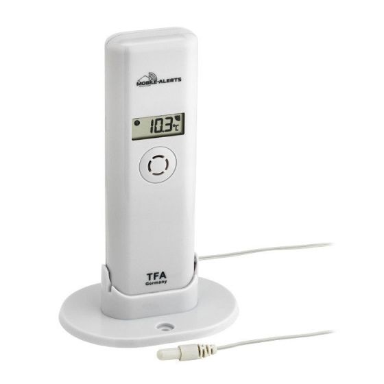 30 bis 60 °C 0-100 % rF Datenlogger Temperatur Luftfeuchtigkeit Sensor extern 