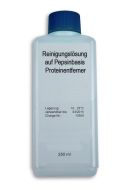 Protein Reinigungsflüssigkeit (Pepsin), Abbildung zeigt 250 ml Flasche