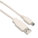 USB-Verbindungskabel Typ A - mini B (Abb. ähnlich)