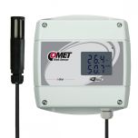 COMET T3611 Ethernet-Websensor mit externem Temperatur-/Feuchtefühler, PoE