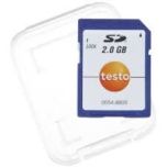 SD-Karte 2 GB, für die Datenlogger testo 175 und testo 176