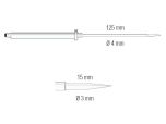 Edelstahl NTC Lebensmittelfühler, testo 0613 3311