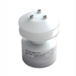TR350A Mini-Wetterschutzrohr für DK320-DMTR (Abb. zeigt Datenlogger mit montierter Wetterschutzkappe, Datenlogger nicht im Lieferumfang enthalten)