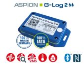 ASPION G-Log 2 Waterproof Datenlogger für Beschleunigung, Temperatur+Feuchte
