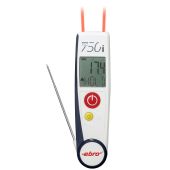 ebro TLC 750i-V2 Duales Infrarot-/Klappthermometer für die schnelle Wareneingangskontrolle