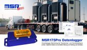 MSR175 b54t9aa6pro Schock Stoß Transportlogger mit wechselbarer Batterie