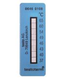10er Pack testoterm Messstreifen als Temperaturindikatoren
