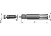 COMET DigiL/E-xx Feuchte-Temperatur-Fühler mit Filterkappe und ELKA-Stecker