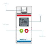 tempmate-C1 Einweglogger für Trockeneis-Transporte
