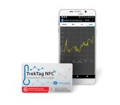 TrekTag NFC Temperatur Datenlogger im Scheckkartenformat